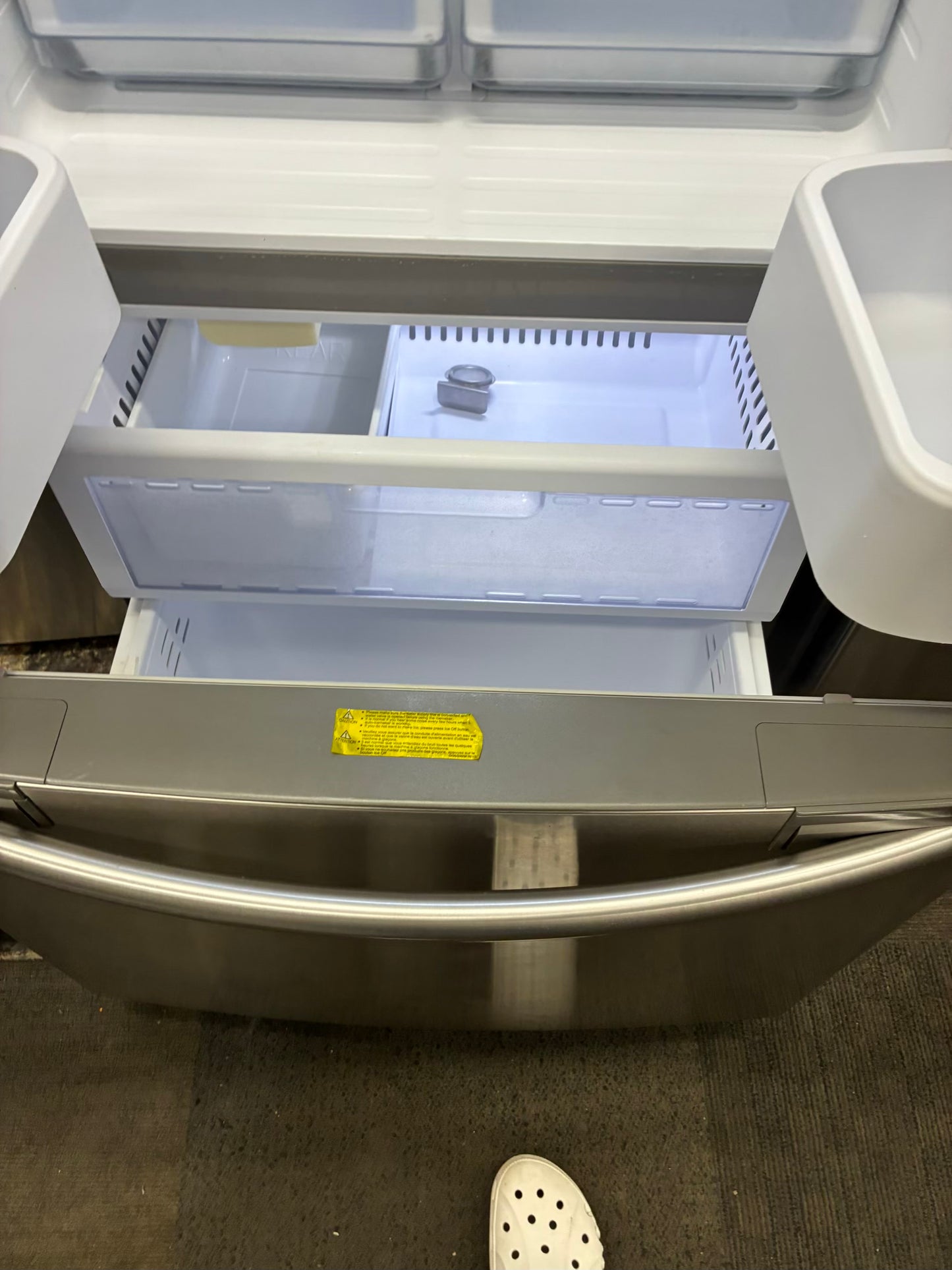 Samsung French door refrigerator stainless steel 30”