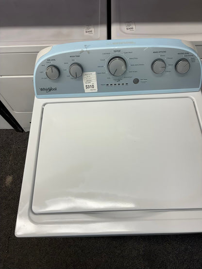 Whirlpool top load washer  large capacity side x side 27”ñ