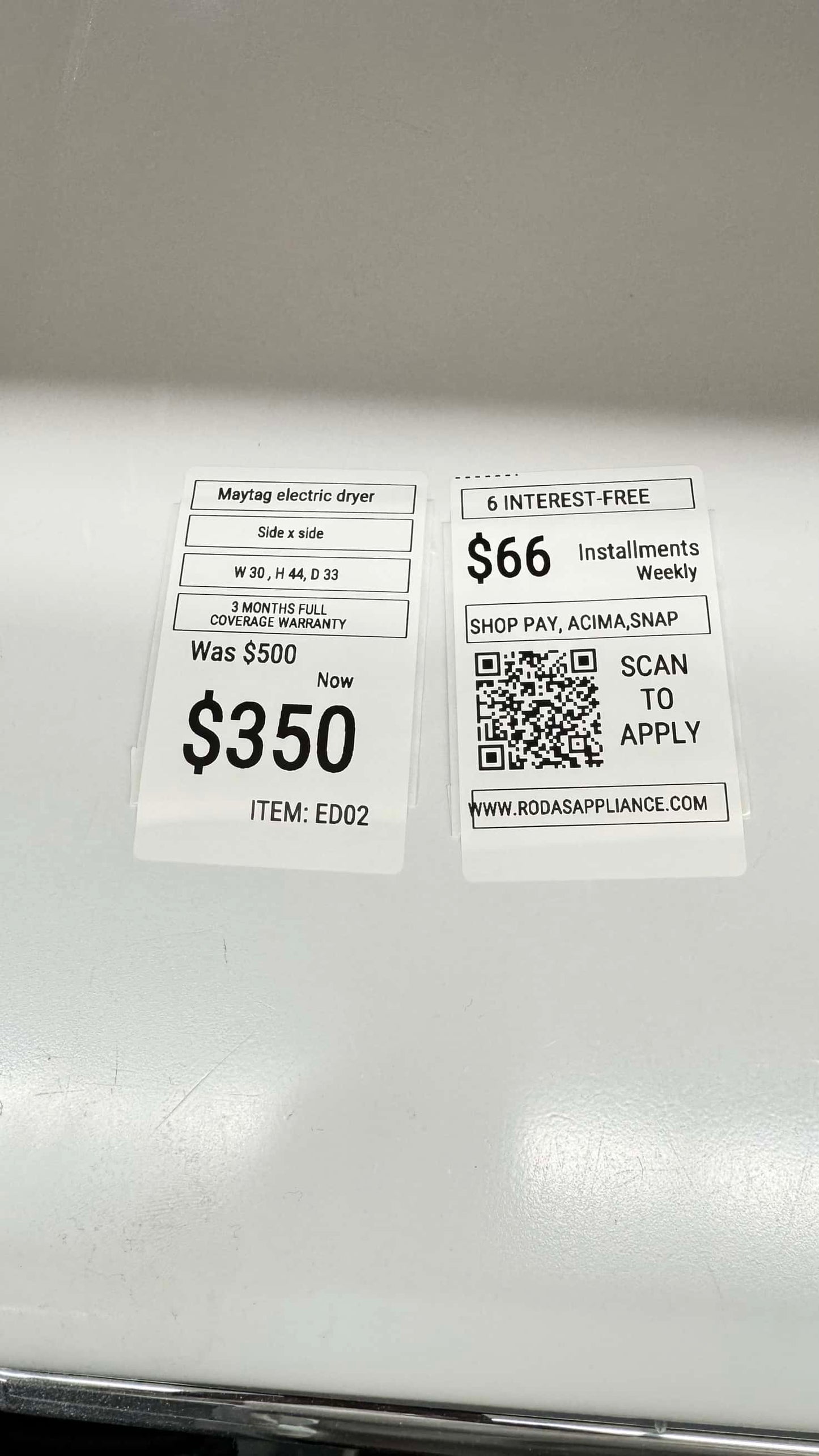 Maytag xl mct commercial technology electric dryer 220vlt front jumbo size touchscreen