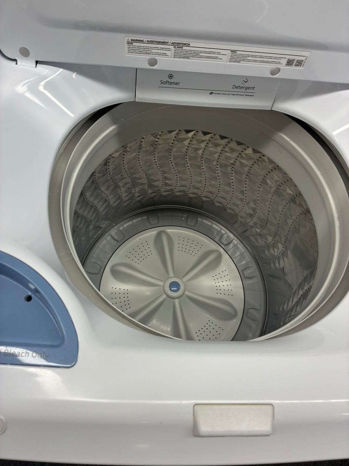 SAMSUMG top load washer 27” large capacity