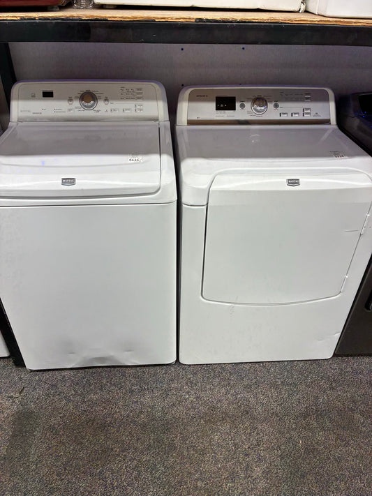 MAYTAG electric washer 27” and dryer 29” top load