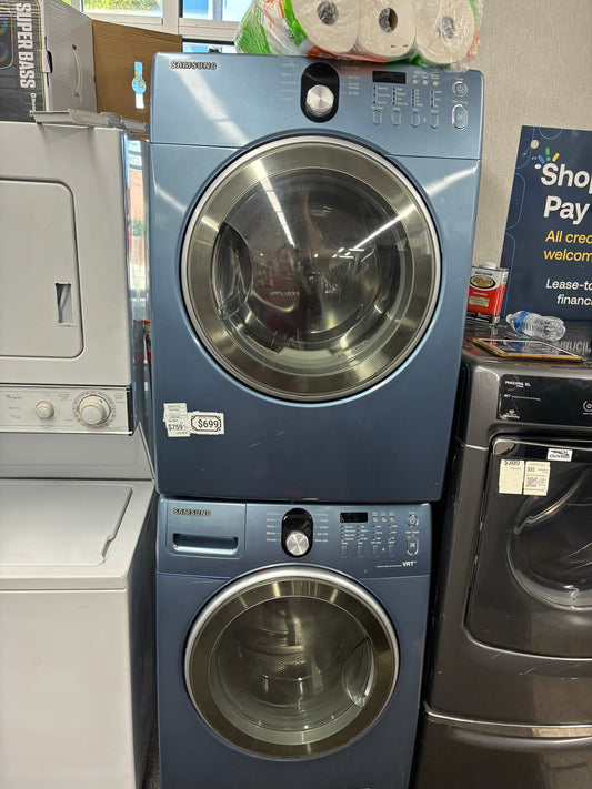 Samsung electric washer and dryer 27” front load