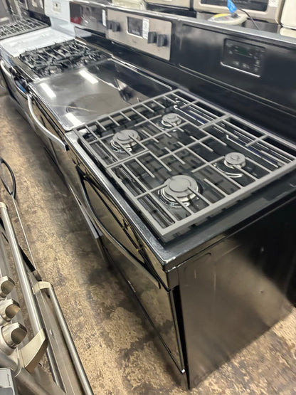 Whirlpool Gas Range Black 4 Burners 30”