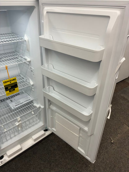 GE Upright Freezer Refrigerator 28” white BRAND NEW