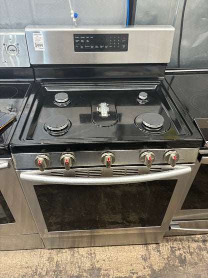 Samsung Gas Range Stainless Steel 5 Burners 30”