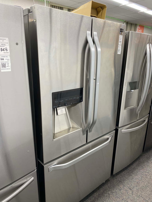- Item: #RF86F  LG French door refrigerator stainless steel w/water ice dispenser 36 in.