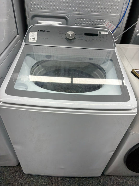 Samsung top load washer  large capacity side x side 27”