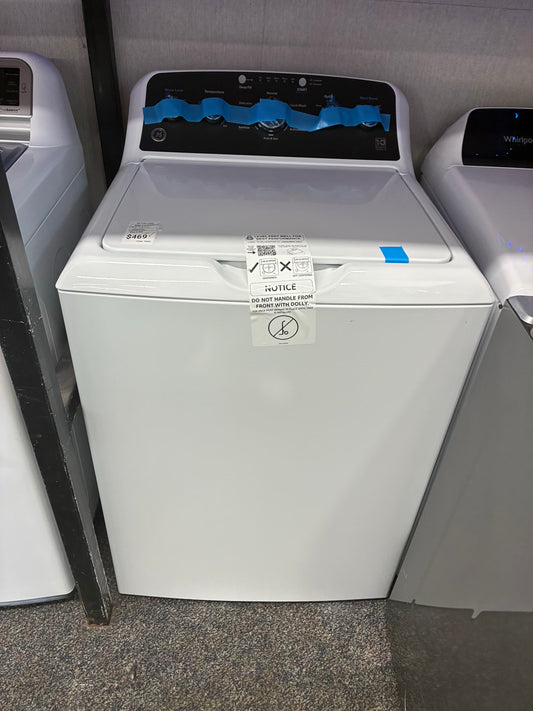 GE top load large capacity white 27”  BRAND NEW