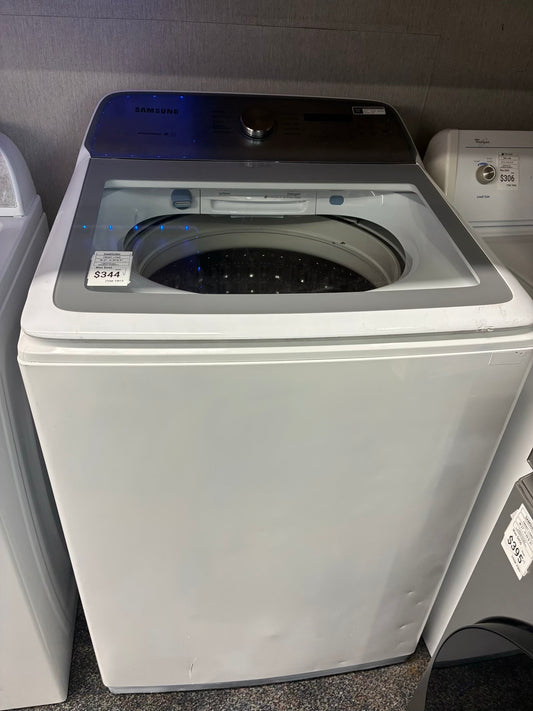 Samsung top load washer  large capacity side x side 27”