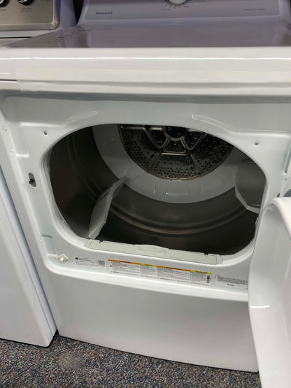 ITEM: #D732 Open Box Hotpoint washer and dryer set gas