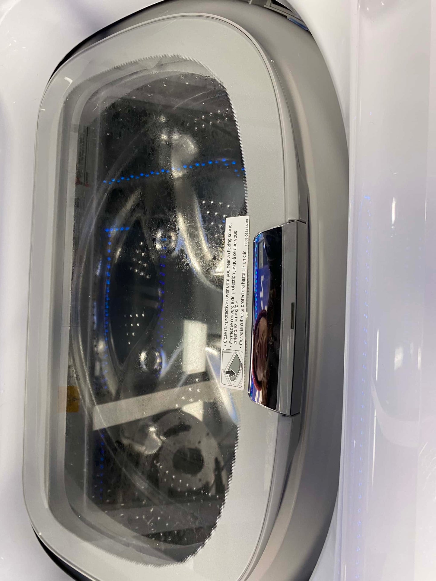 - ITEM:W73A Samsung  6 cu. ft. Smart High-Efficiency Front Load double Washer with Super Speed color white