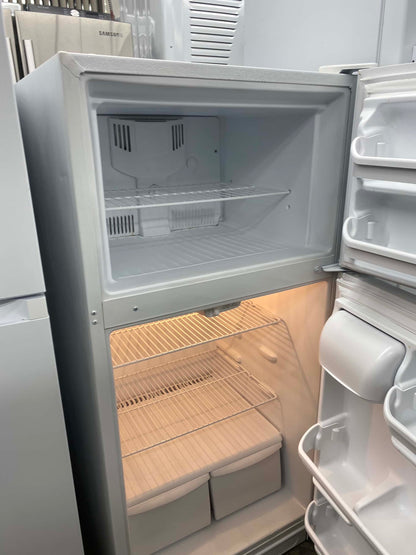 ITEM: #RF44P kenmore top  freezer white refrigerator  28” inc