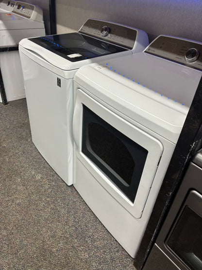 GE electric washer and dryer 27” top load