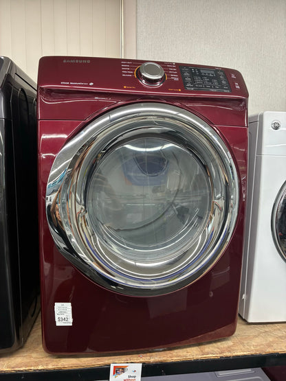 Samsung Electric Dryer 27” red front load
