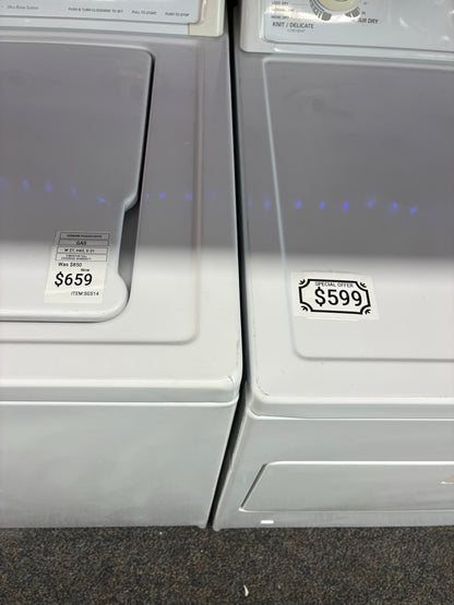 KENMORE WASHER N DRYER TOP LOAD GAS 27”