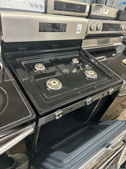 Maytag Gas Range Stainless Steel 5 Burners 30”