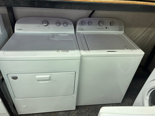 WHIRLPOOL WASHER N DRYER TOP LOAD GAS 27”
