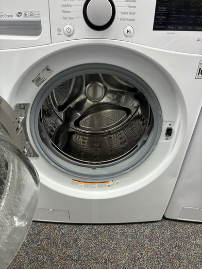 LG electric washer and dryer 27” front load