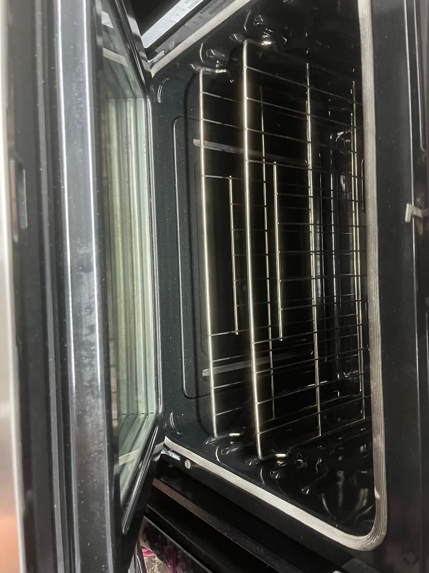 ^ ITEM #GR77A kenmore  Stainless steel slide in gas range 5 burner 30 inch