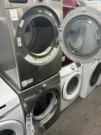 LG electric washer and dryer 27” front load