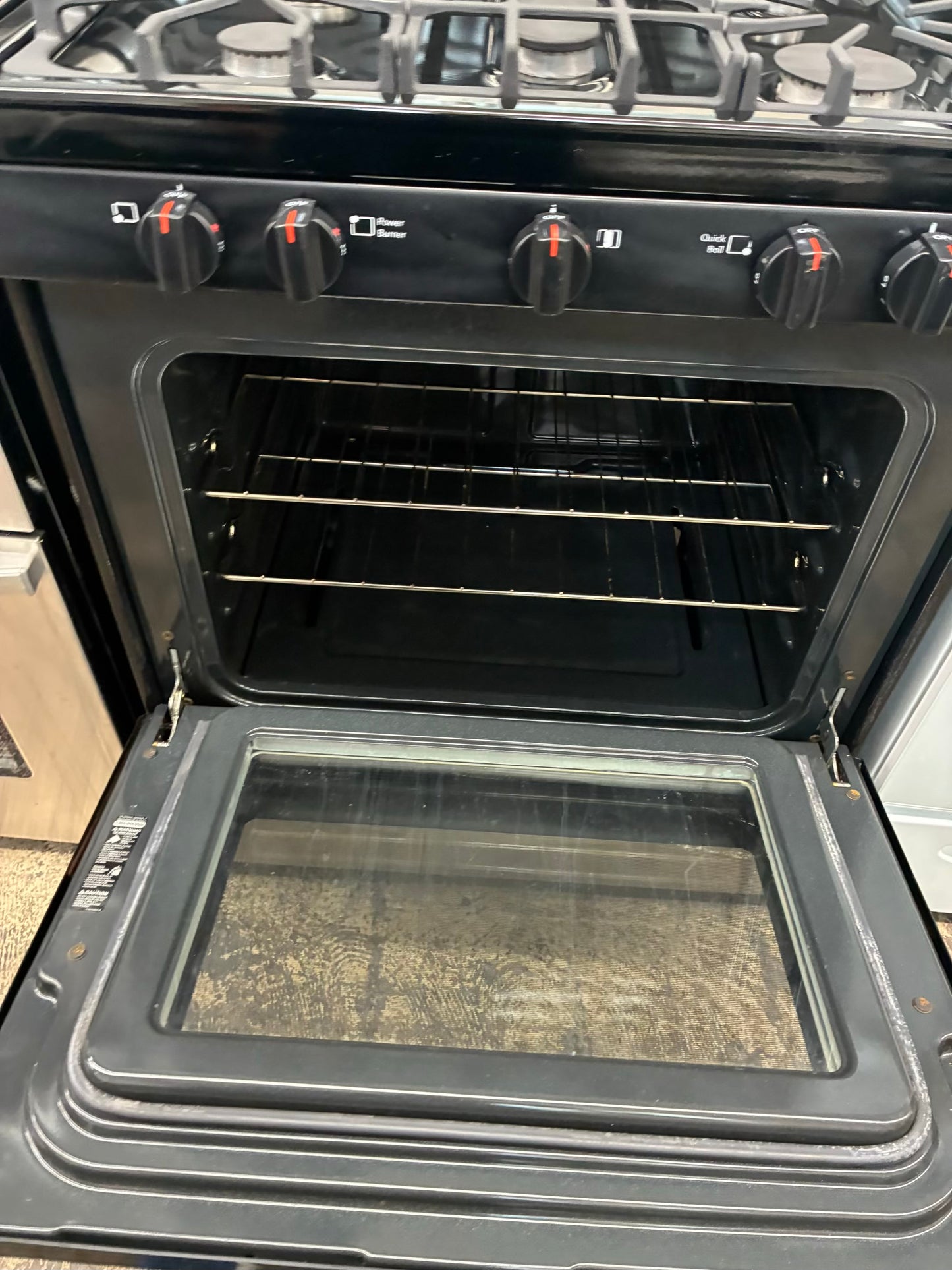 Frigidaire Gas Range Stainless Steel 5 Burners 30”