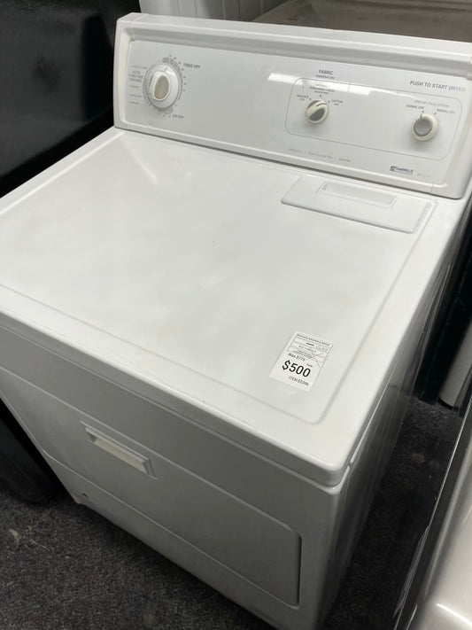 ^ ITEM #ED64A Kenmore  gas dryer Side x Side 29”