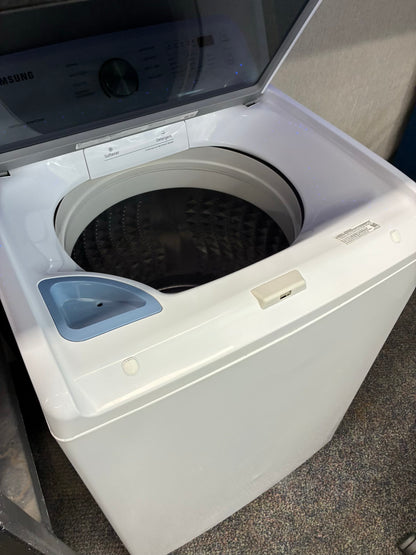 Samsung top load washer  large capacity side x side 27”