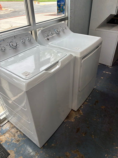 GE electric washer 27” and dryer 27” top load