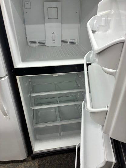 Frigidaire top freezer refrigerator stainless steel 30”