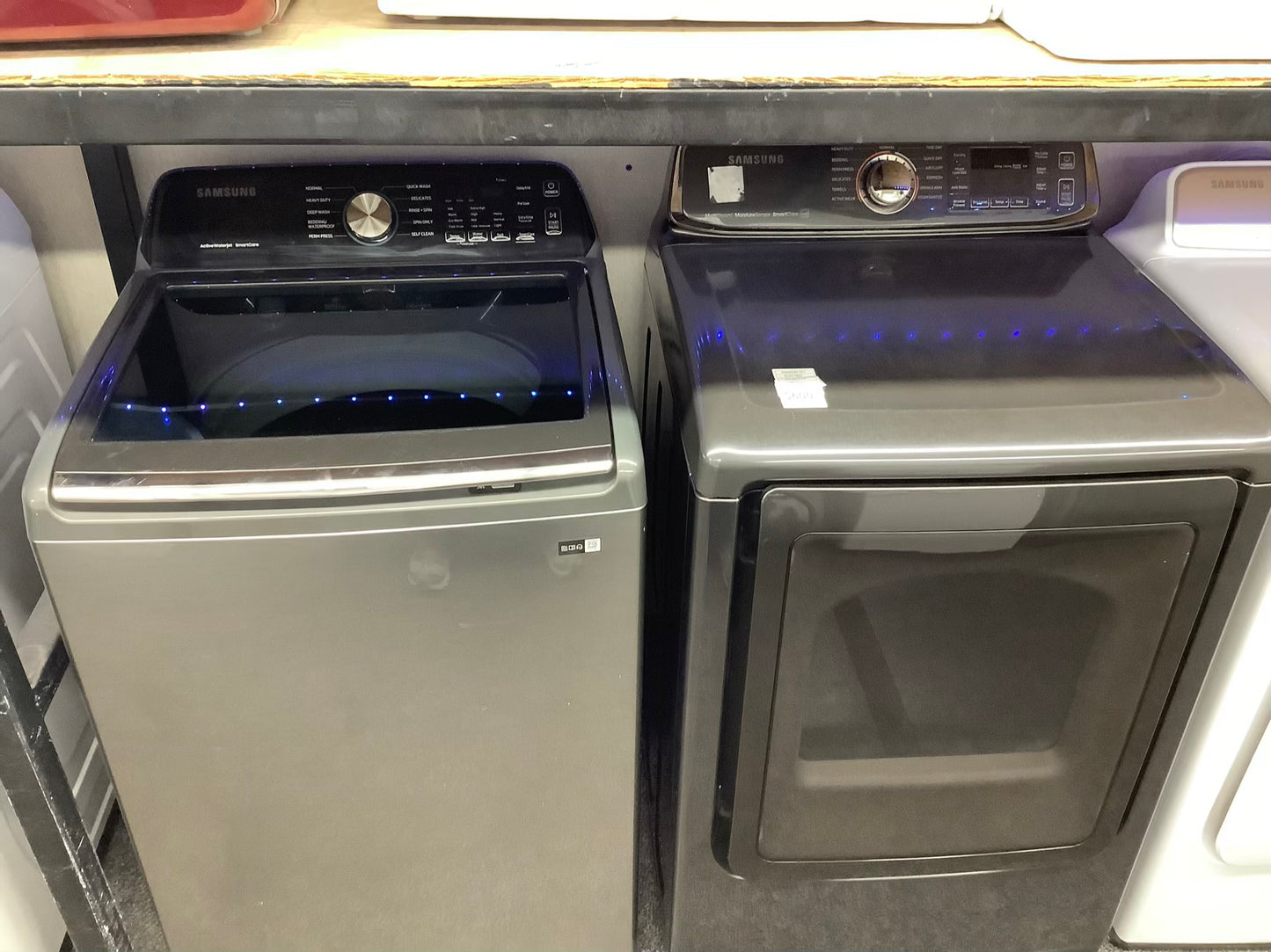 SAMSUNG WASHER N DRYER TOP LOAD ELECTRIC 27”