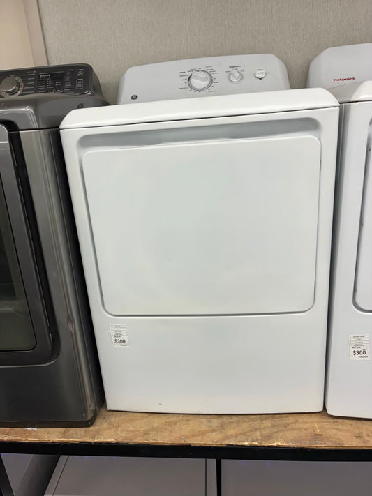 GE  gas dryer Side x Side 27”