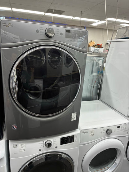 Whirlpool gas dryer 27” large capacity slate