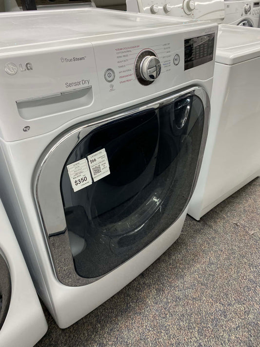 ITEM #W18R LG front load electric dryer 220v  stackable large capacity stainless steel drum 29 in