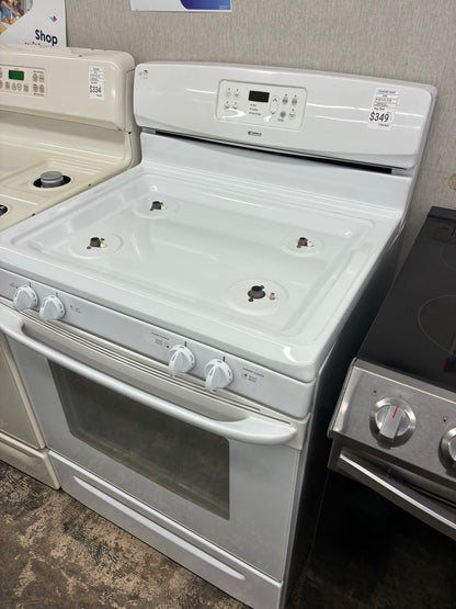 Kenmore Gas Range white color  4 Burners 30”