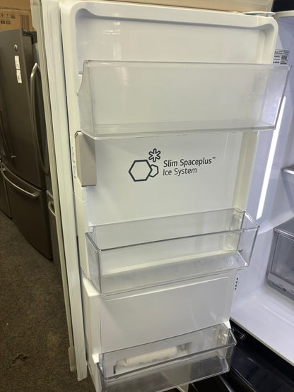 LG french door refrigerator slate stainless steel with ice maker 36”