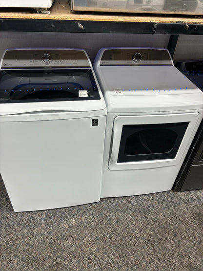 GE electric washer and dryer 27” top load