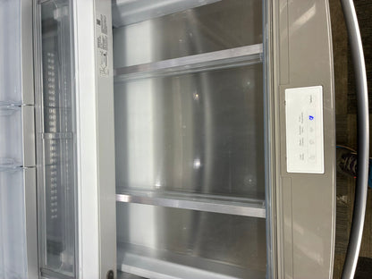 Whirlpool french door refrigerator stainless steel with ice maker 36”