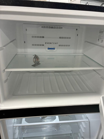 Frigidaire top freezer refrigerator Black 30”