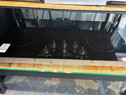 Brand New GE -36" Electric Cooktop - Black stainless steel Model:PP7030BMTS (Copy 3)