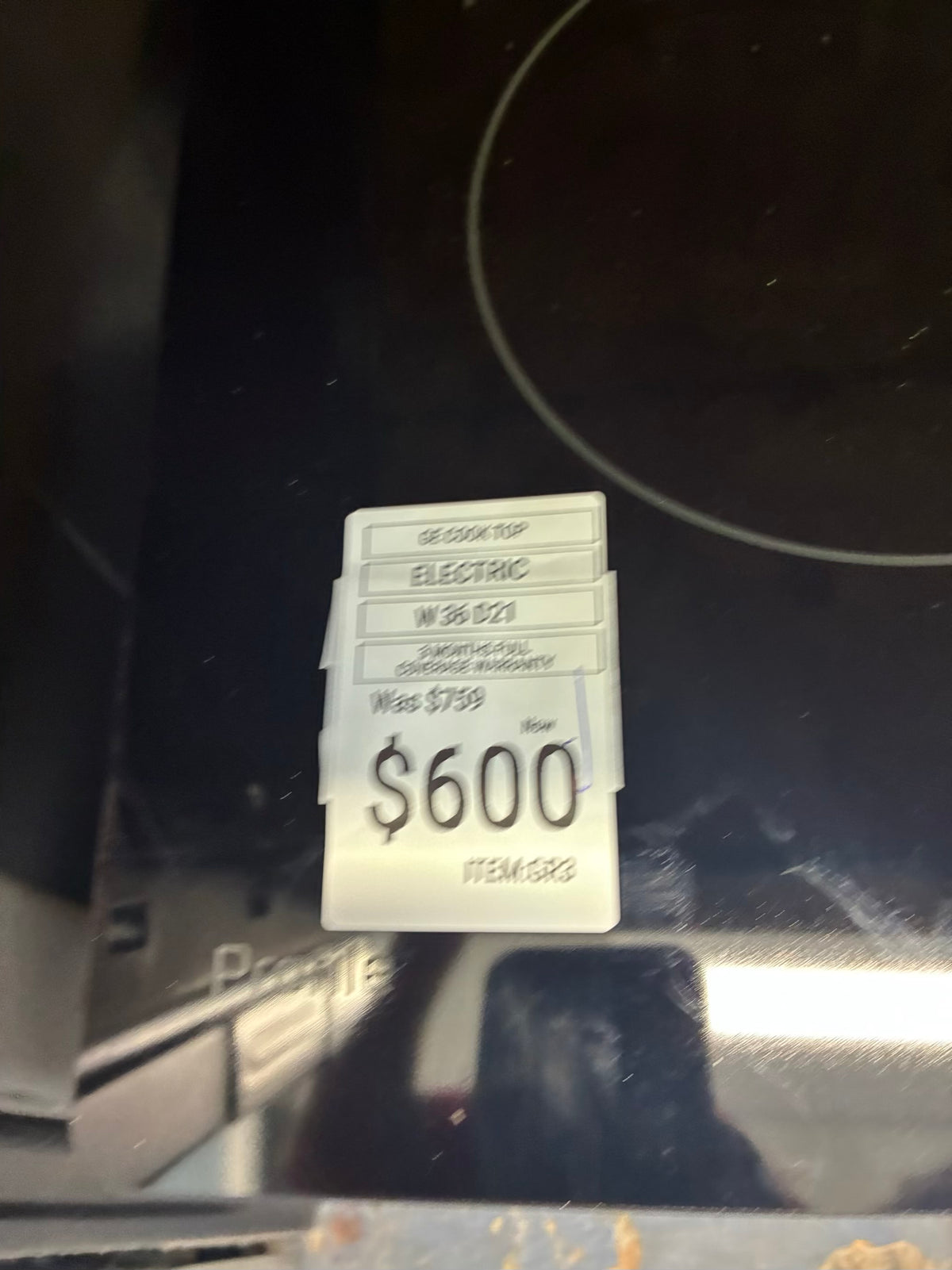Brand New GE -36" Electric Cooktop - Black stainless steel Model:PP7030BMTS (Copy 3)