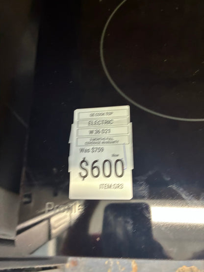 Brand New GE -36" Electric Cooktop - Black stainless steel Model:PP7030BMTS (Copy 3)