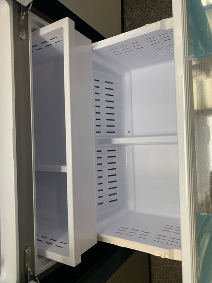 Samsung French Door Refrigerator 35.75 in. W 27 cu. ft. 3-Door in Fingerprint Resistant Stainless Steel, Standard Depth M: RF27T5201SR