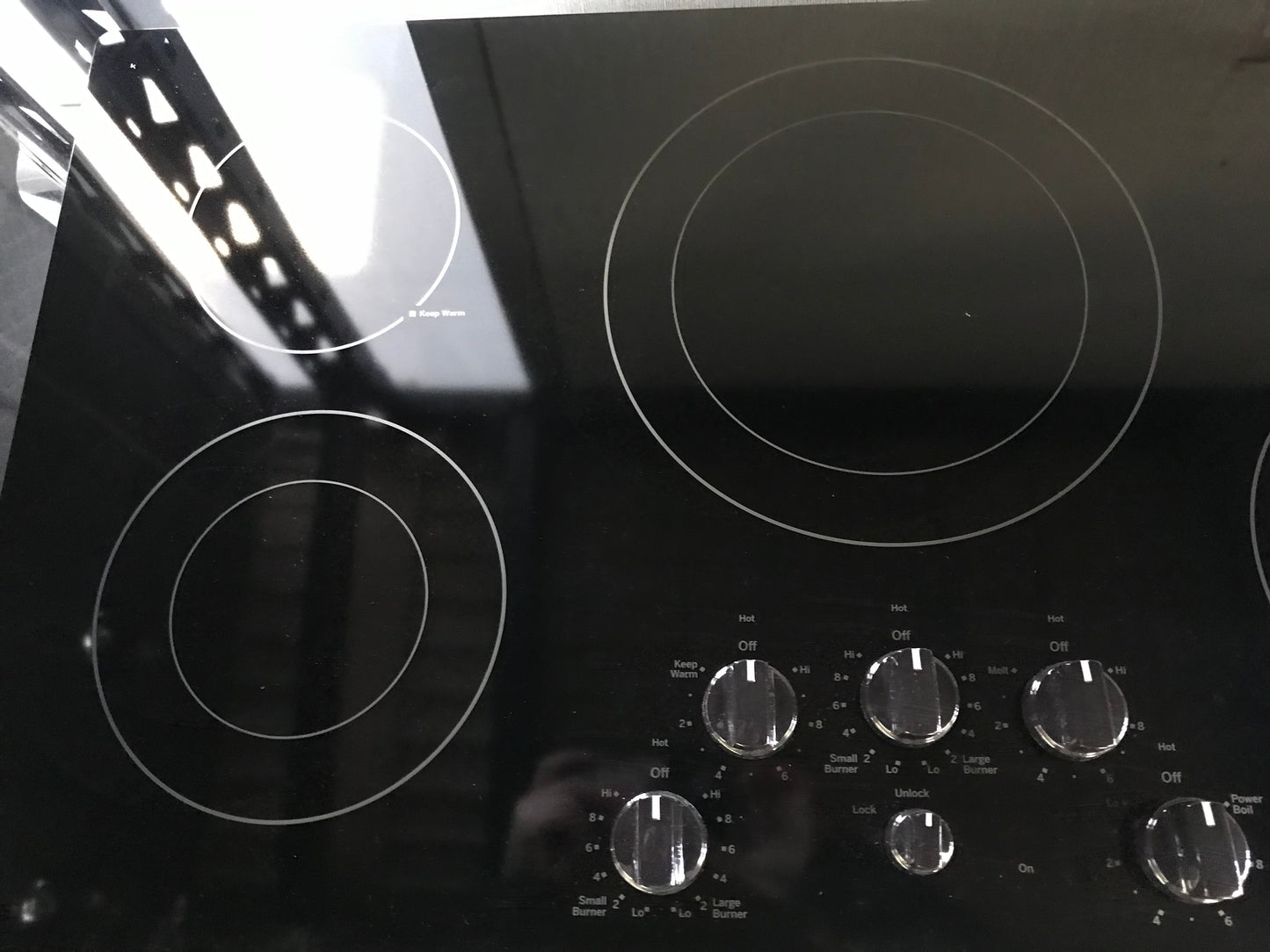 Brand New GE -36" Electric Cooktop - Black stainless steel Model:PP7030BMTS